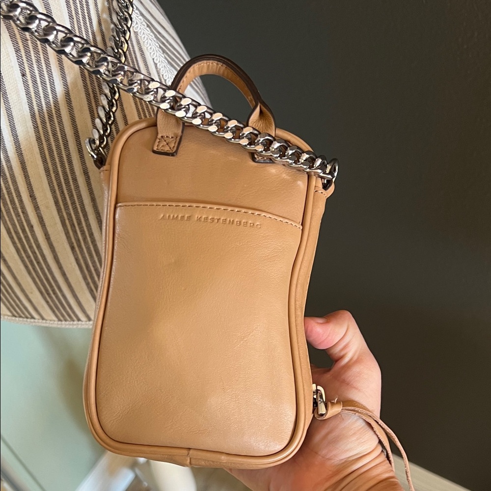 Aimee Kestenberg, Tan, Leather Crossbody Bag, CLEAN, EUC - Picture 4 of 8